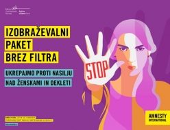  Izobraževalni paket Brez filtra: Ukrepajmo proti nasilju na podlagi spola