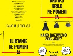 Osveščajte o Ja pomeni ja, tudi s pomočjo spletnega tečaja